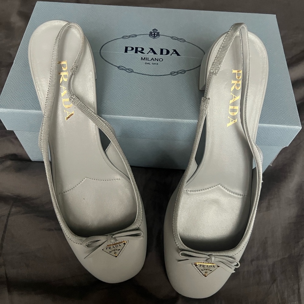 Prada Women's Light Gray shoes